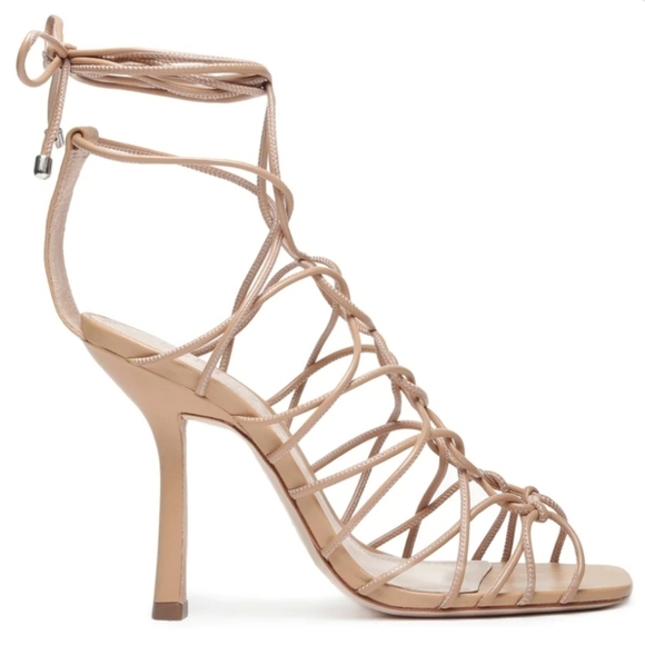 Schutz Heyde Leather Sandal SZ 10 - Picture 1 of 5